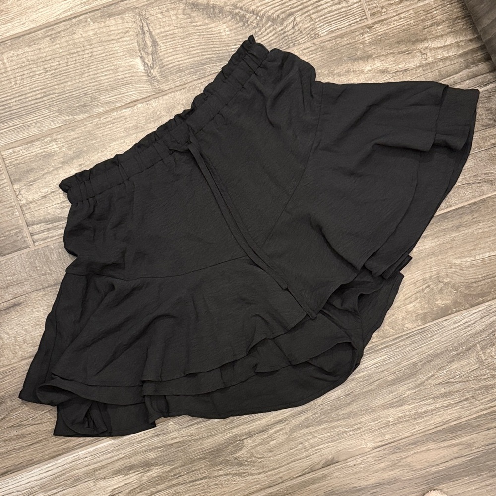 Black Women's Skort